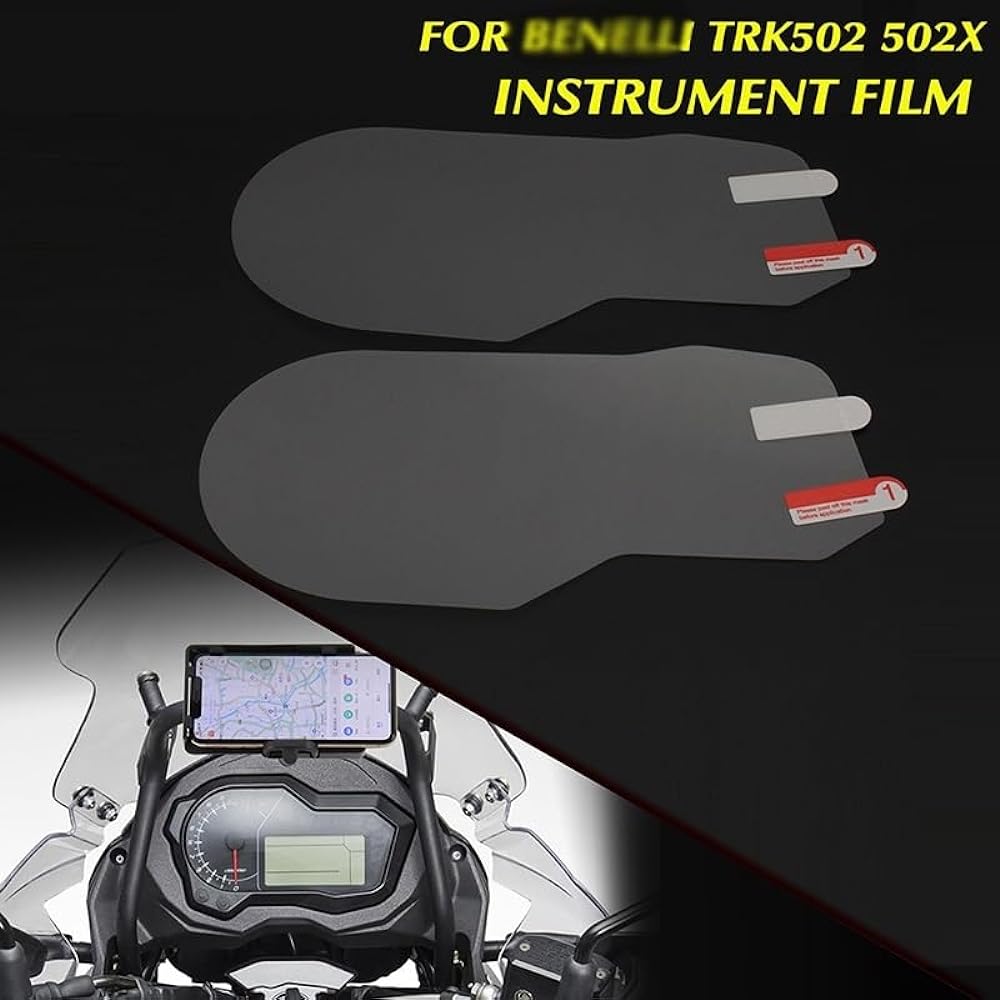 Fits for Benelli TRK 502 502X Motorcycle Speedometer Scratch Proof TPU Protective Film Dashboard Screen Instrument Film Protector Instrument