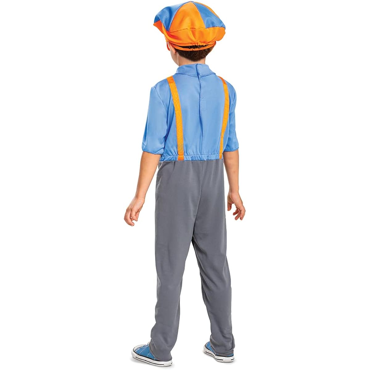 Disguise Blippi Costume for Boys, Official Blippi Outfit with Hat and Tie, Classic Toddler Size (4-6)