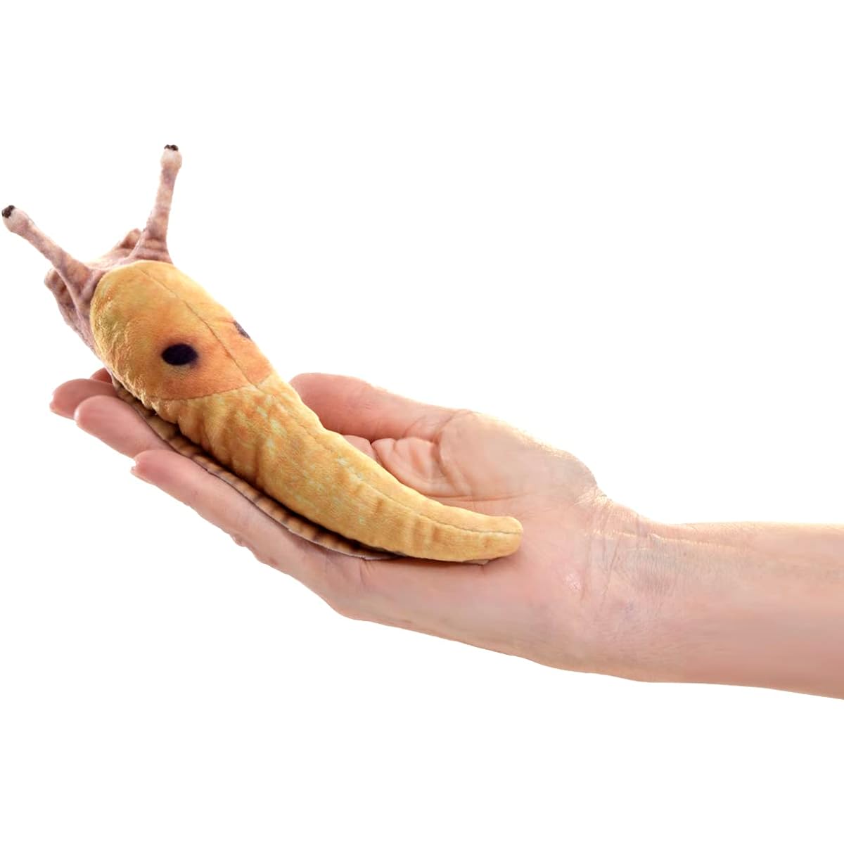 Folkmanis Mini Banana Slug Finger Puppet.