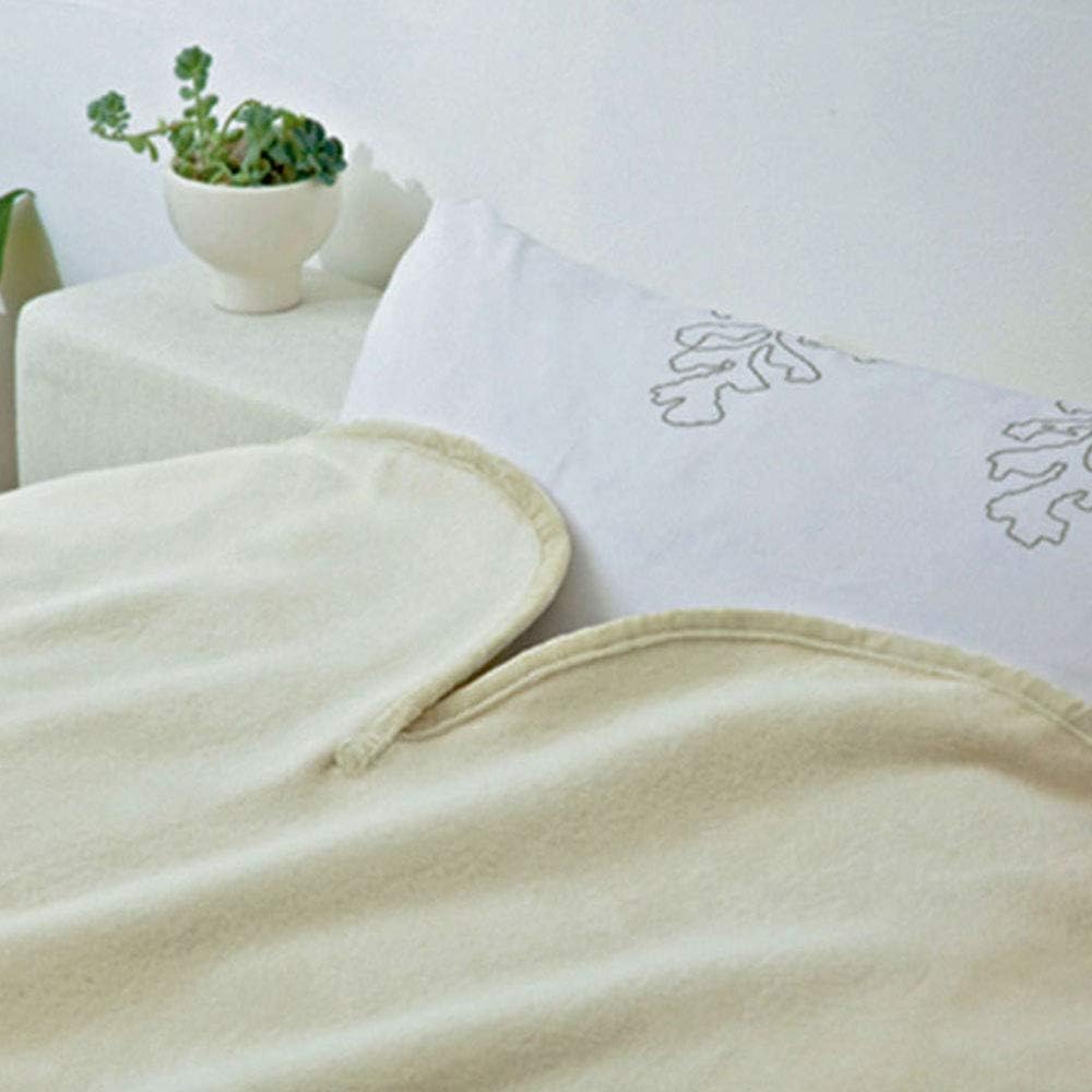 PRAIRIEDOG (Prairie Dog) Blanket Beige Approx. 140 x 230 cm