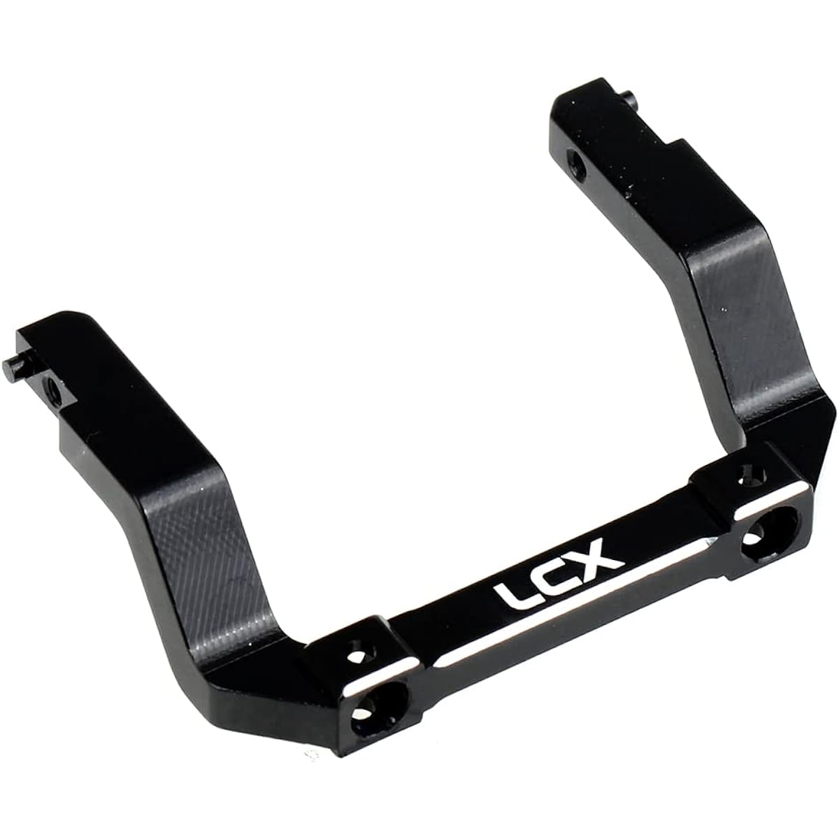 LCX Racing 1/24th RC Crawler Car CNC Machined Aluminum Front Bumper Mount for Axial SCX24 B-17 AXI0004 C10 AXI0001 Upgrade Parts Accessories