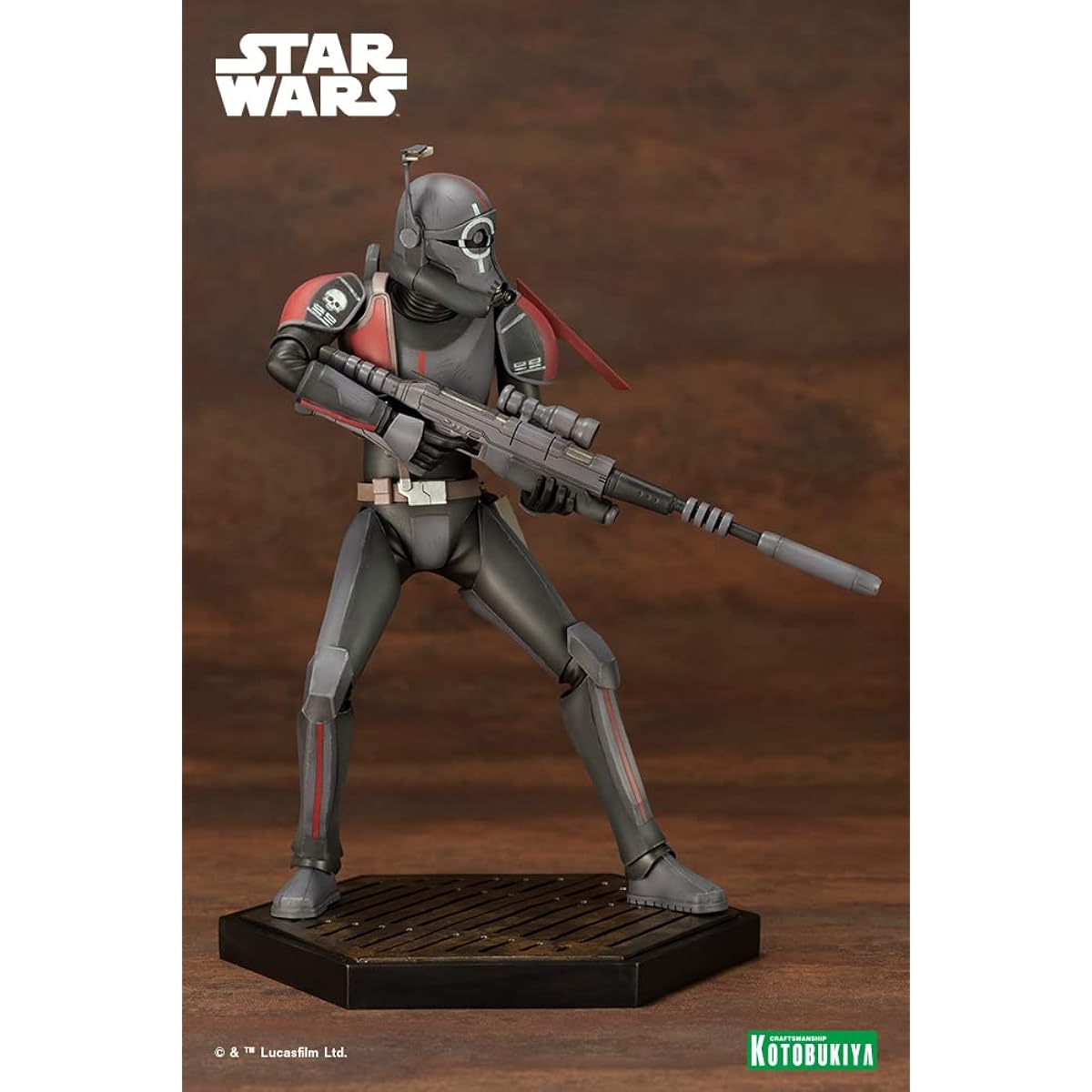 Kotobukiya Star Wars Bad Batch Crosshair ARTFX Snap Fit Model Kit