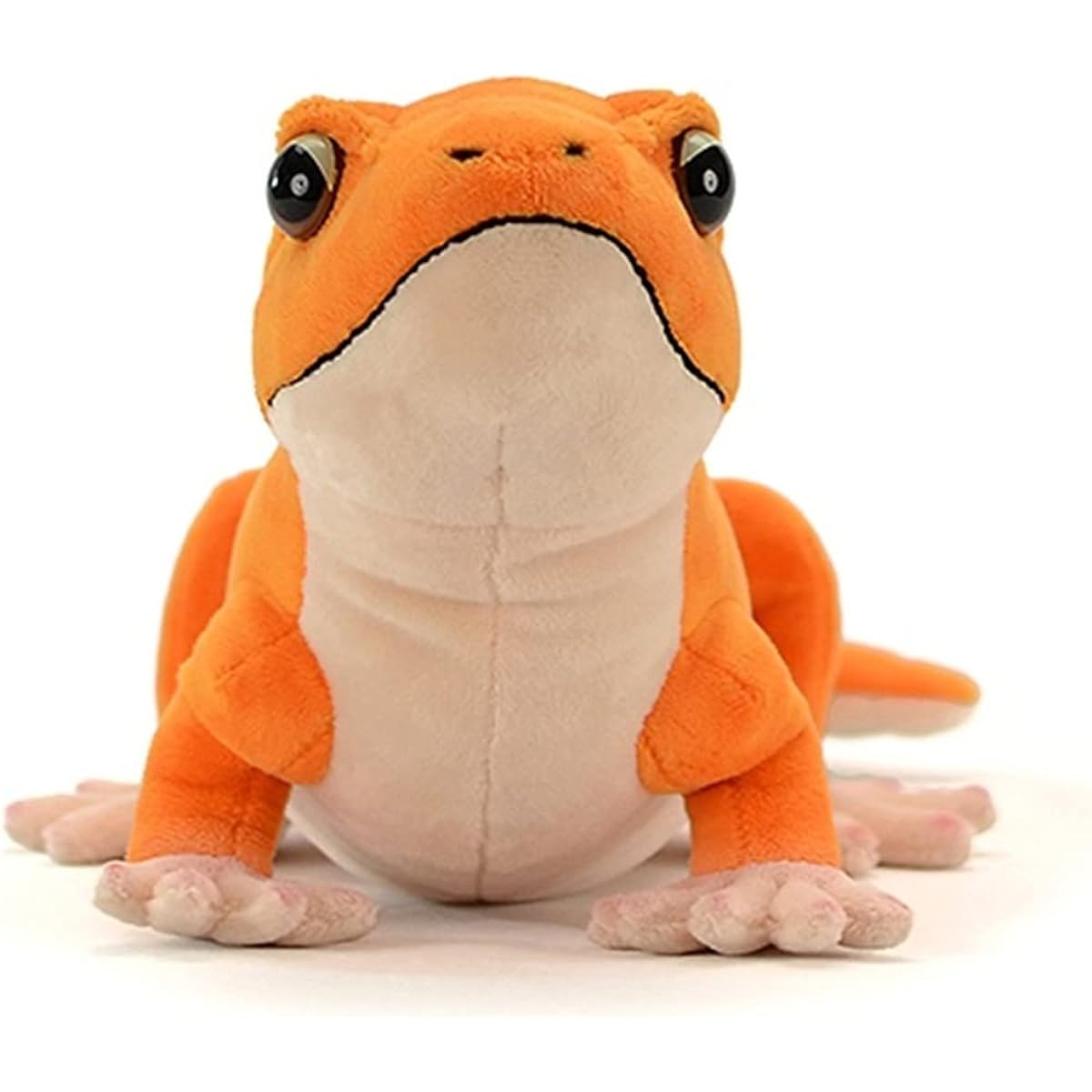 Simulation Fat Tail Gecko Plush Toy, 15.75 Inch Super Soft Cute Gecko Stuffed Animal Figure Lifelike Doll Home Decoration Kids Gift