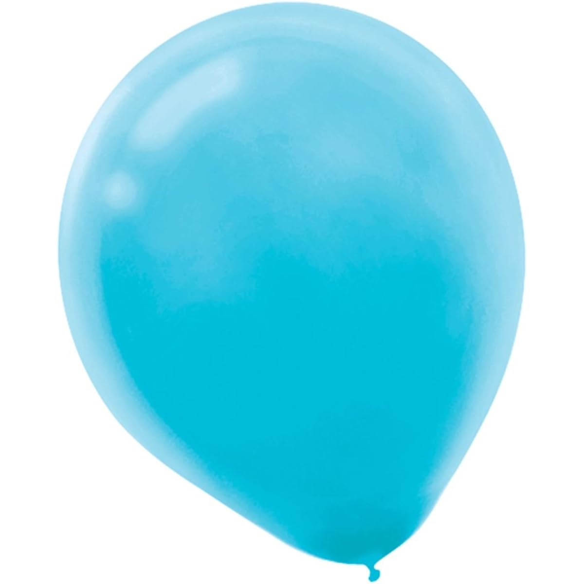 Enchanting Caribbean Blue Solid Latex Balloons Party Decorations 72 pieces 113250.54
