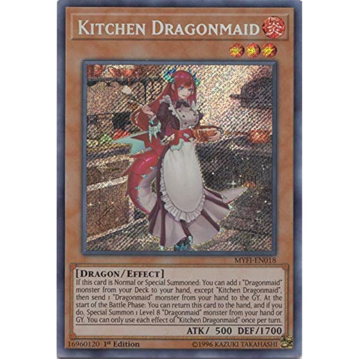 Kitchen Dragon Maid - MYFI-EN018 - Secret Rare - 1st Edition