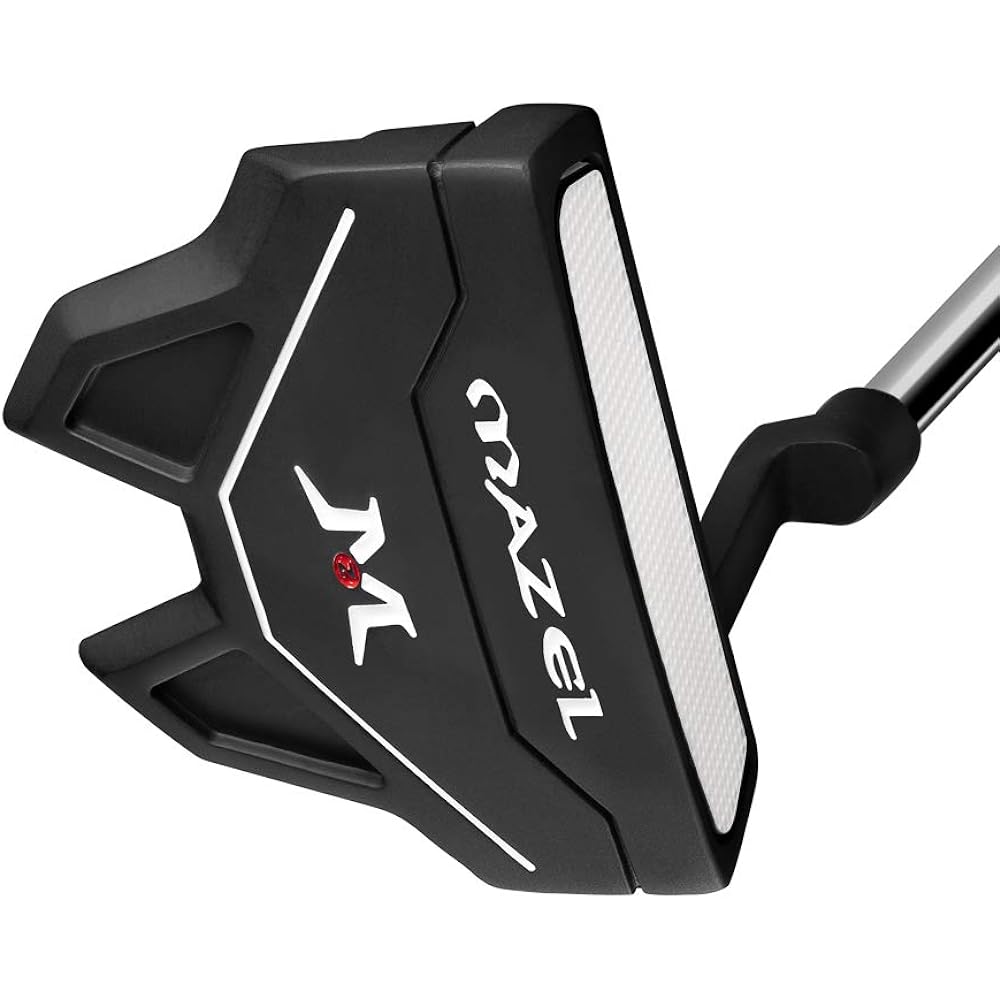 MAZEL Golf Putter Club Right Hand Men's Loft Angle: 3.5 Lie Angle: 72 degrees Shaft Length: 34 inches Count: Putter