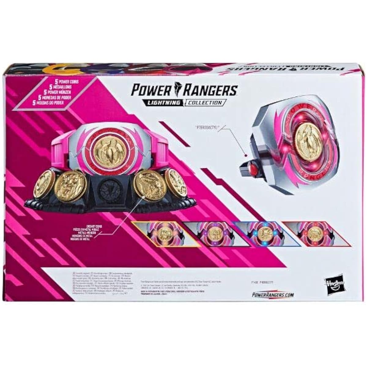 Mighty Morphin Power Rangers Lightning Collection Premium Power Morpher (Pink)