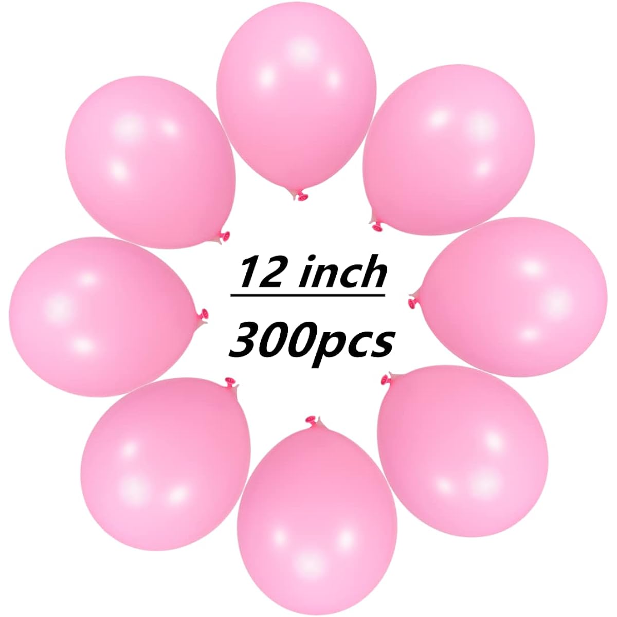 Pink Balloons 300 Pack Pink Latex Balloons 12 Inch Pink Balloons Bulk Pink Balloon Arch Garland Kit Pink Balloons Baby Shower