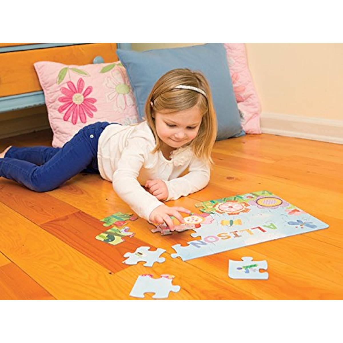 Children's Jigsaw Puzzle 24 Pieces I See Me! (Flowers)