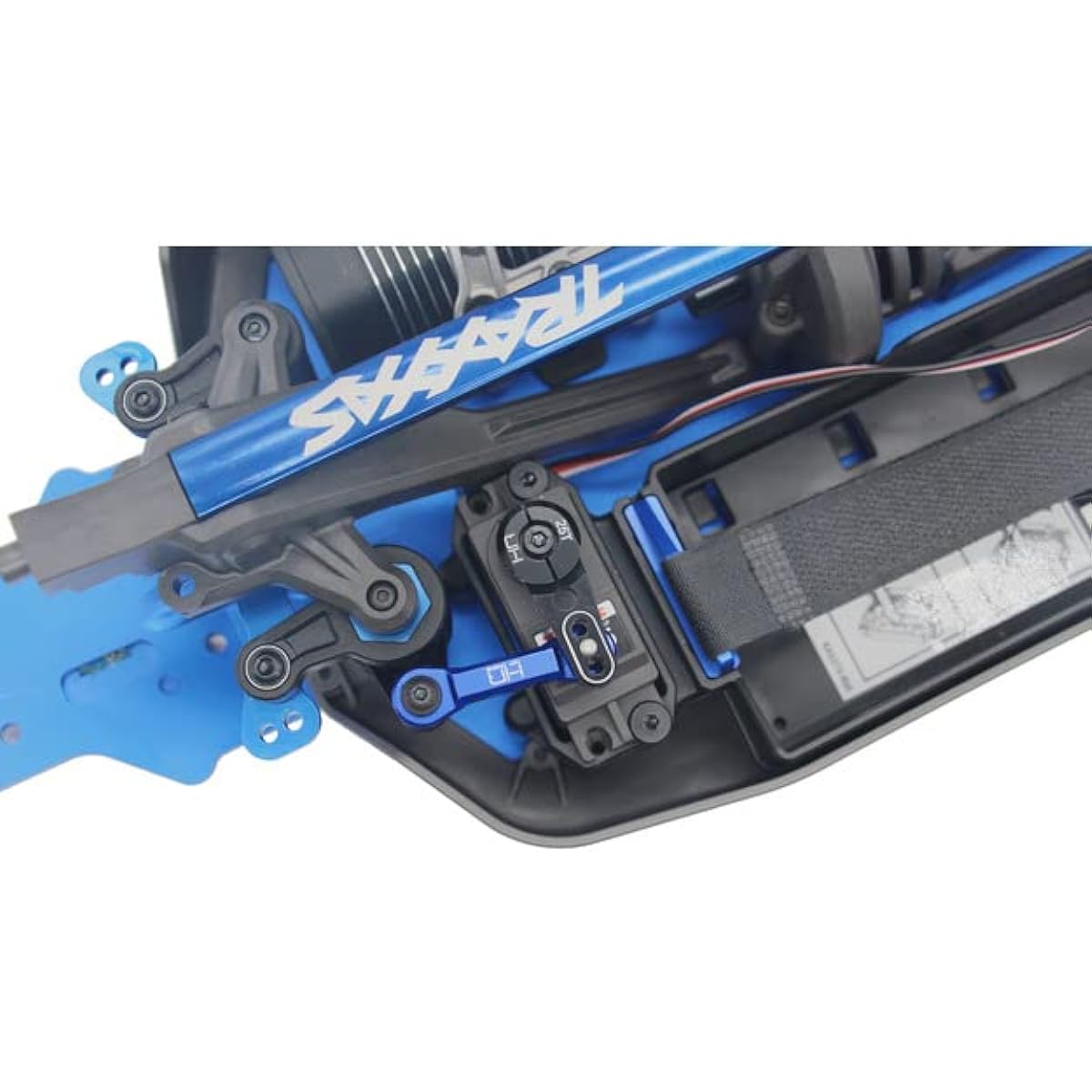 Hot Racing SLG48SH25 Aluminum Fixed Link Steering 25t Servo Arm Sledge