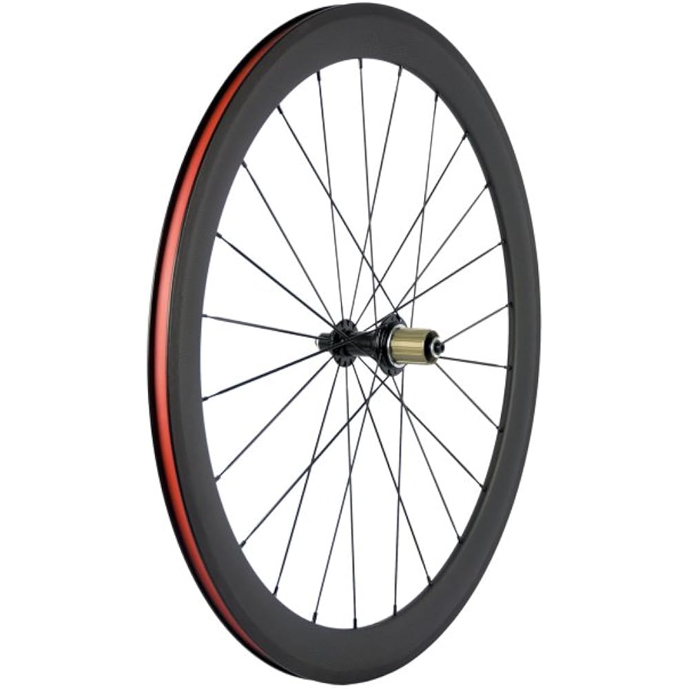 Super Team Road Wheelset 50-23 700C Clincher (No Logo)