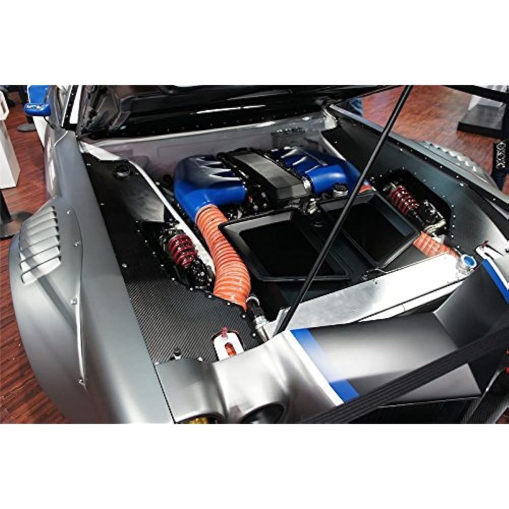 Autobahn88 Automotive SCAT Flex Duct (Silicon Impregnated Fiberglass, Steel Wire Reinforced) 64mm (2.5") Internal Diameter, 1 Meter (3') Length