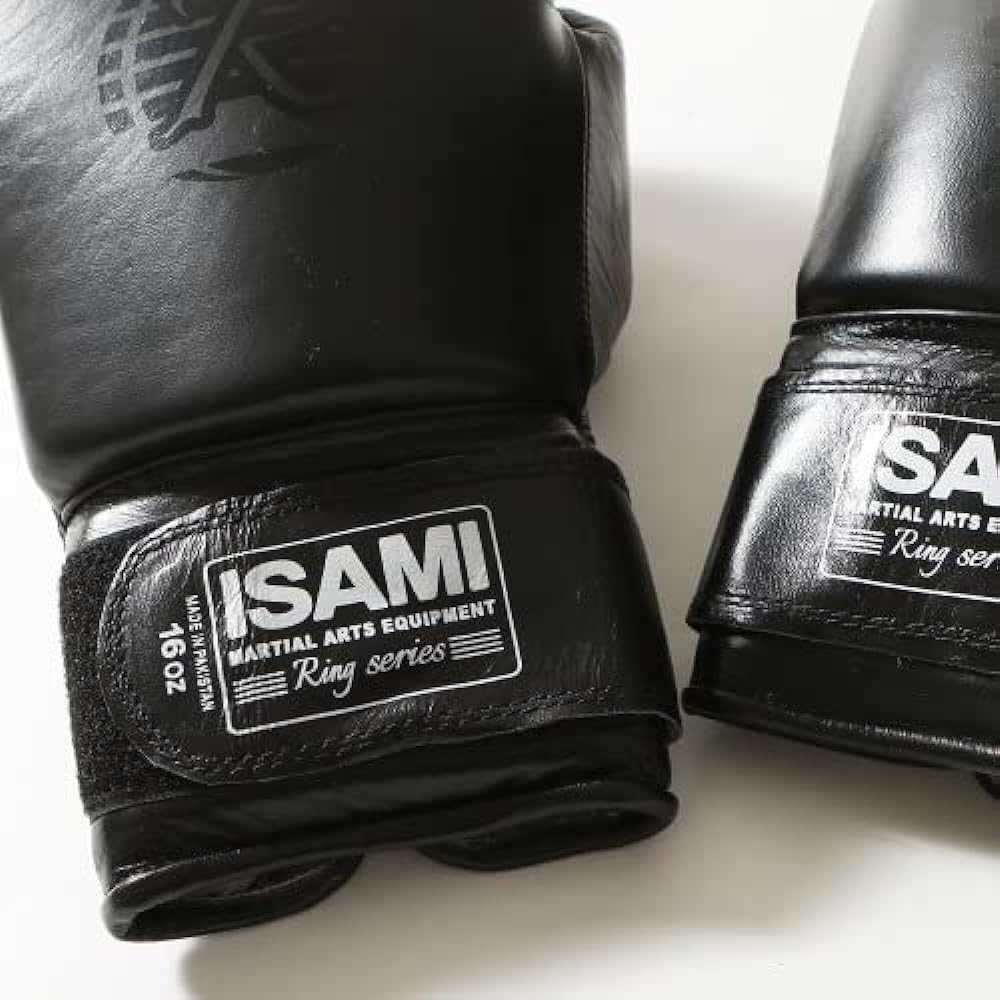ISAMI Sparring Gloves RS RS-002 8oz ~ 12oz //Isami Boxing Gloves Boxing Gloves Genuine Leather Boxing Kickboxing