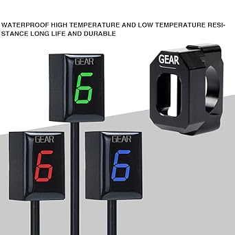 Speed Display Meter Motorcycle Gear Indicator Speed Display Meter for Honda CBR650 CB500X CB400SF CB650F CB1300 CBR600RR CB1000R Cb650r VFR800