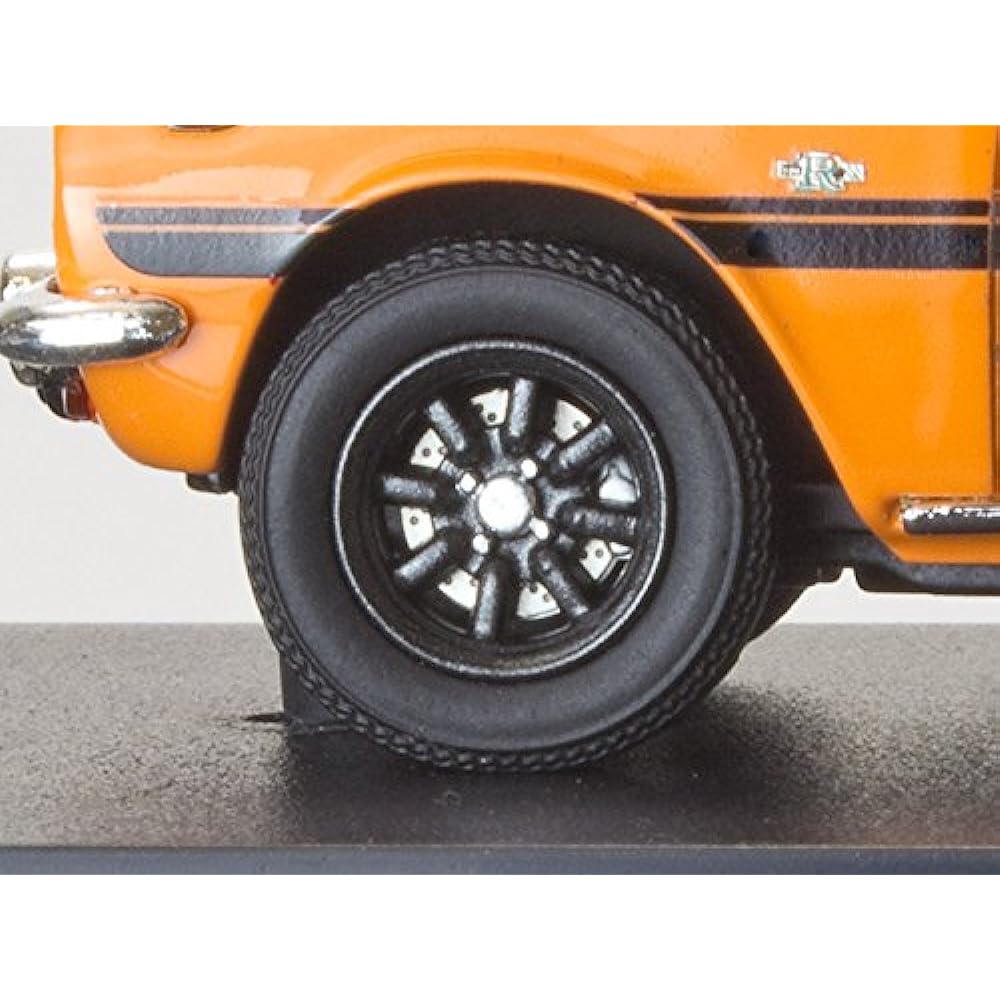 Hobby Japan MARK43 1/43 Isuzu Bellett GT Type R (PR91W) Sports Wheel Maple Orange Finished Product