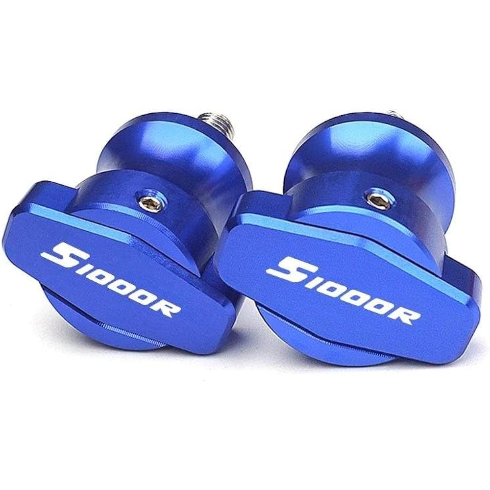 Bike Stand Screw Slider 8mm Motorcycle Accessories Swing Arm Spool Slider M8 Stand Screw For S1000RR S1000R S1000 R RR HP4 2014 2015 2016 2017 2018 (Color: Titanium, Size: S1000R)