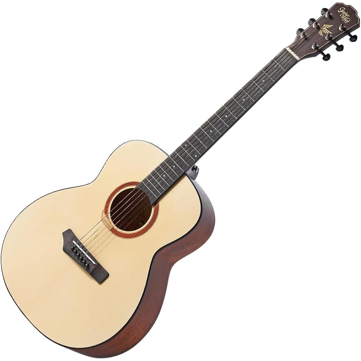 Gopher Wood Guitars i110S Acoustic Guitar Beginner 12-Piece Set Small Body GSmini Gopher Wood Guitars