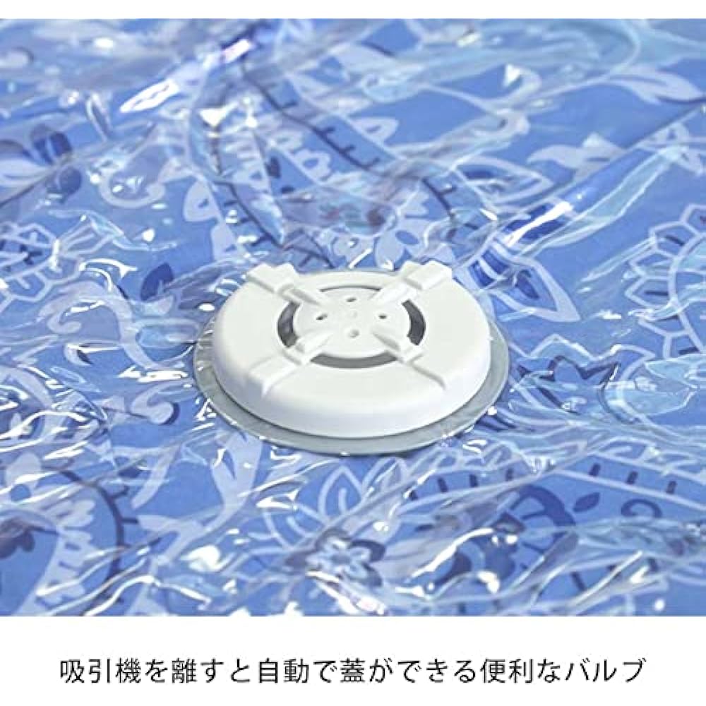 Futon compression bag set that does not require a vacuum cleaner, Futon compression, Clothes compression bag, Anti-mite sheet, No vacuum cleaner required, Futon storage, Compressor, Pump included, Electric pump