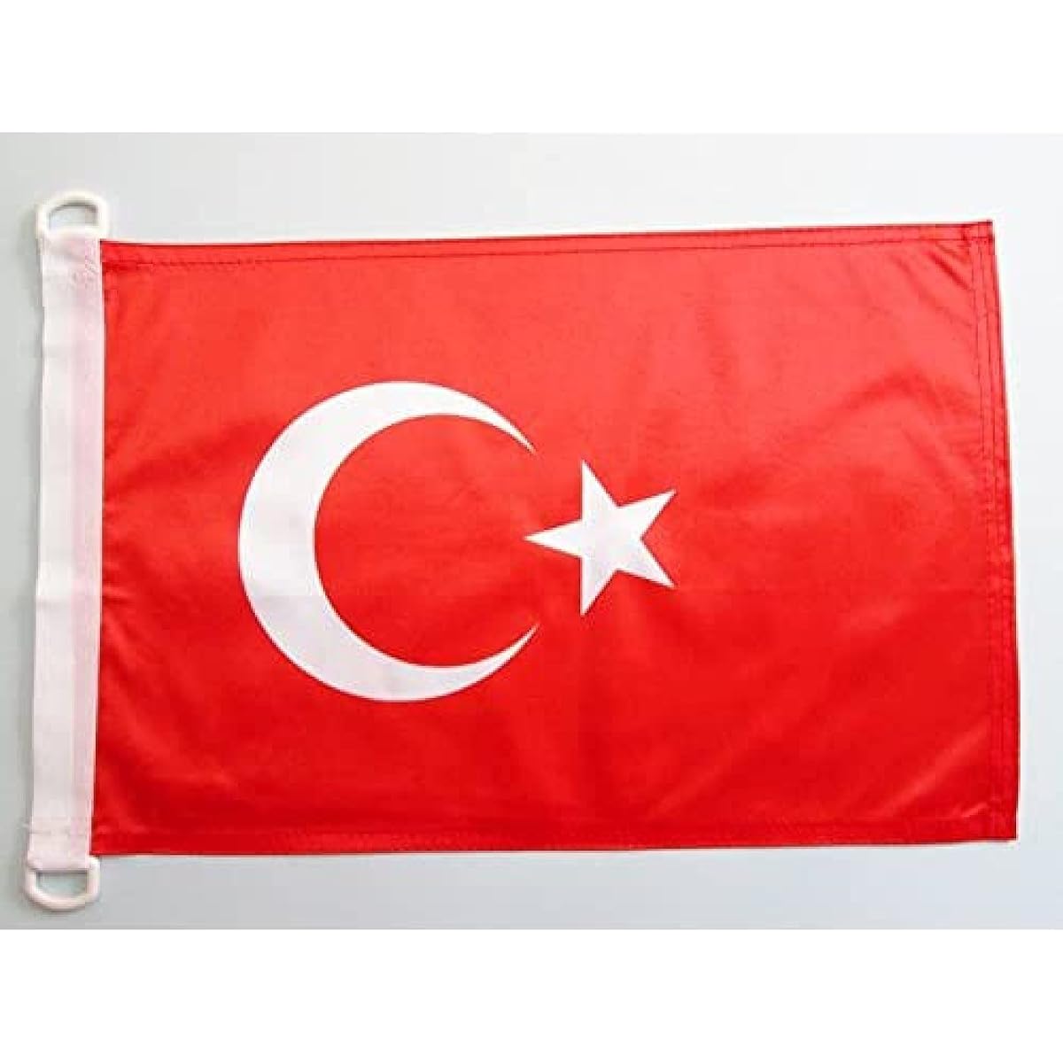 AZ FLAG - TURKEY NAUTICAL FLAG 45x30cm - TURKISH BOAT FLAG 30 x 45 cm - New