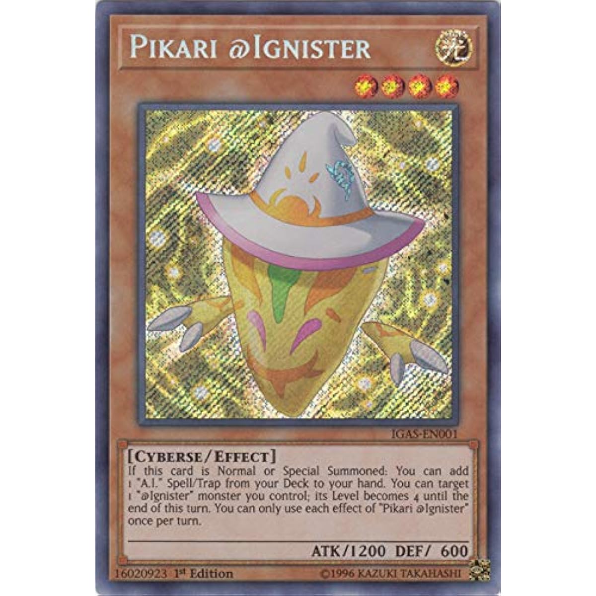 Pikari @Ignister - IGAS-EN001 - Secret Rare - First Edition