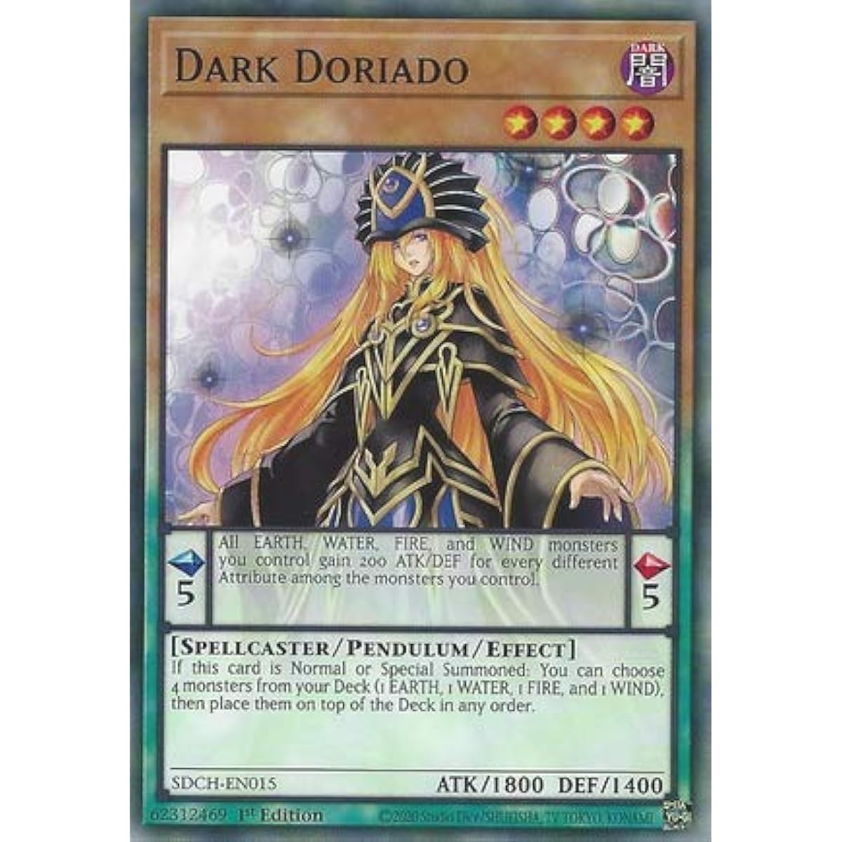 Dark Dryad - SDCH-EN015 - Common - 1st Edition