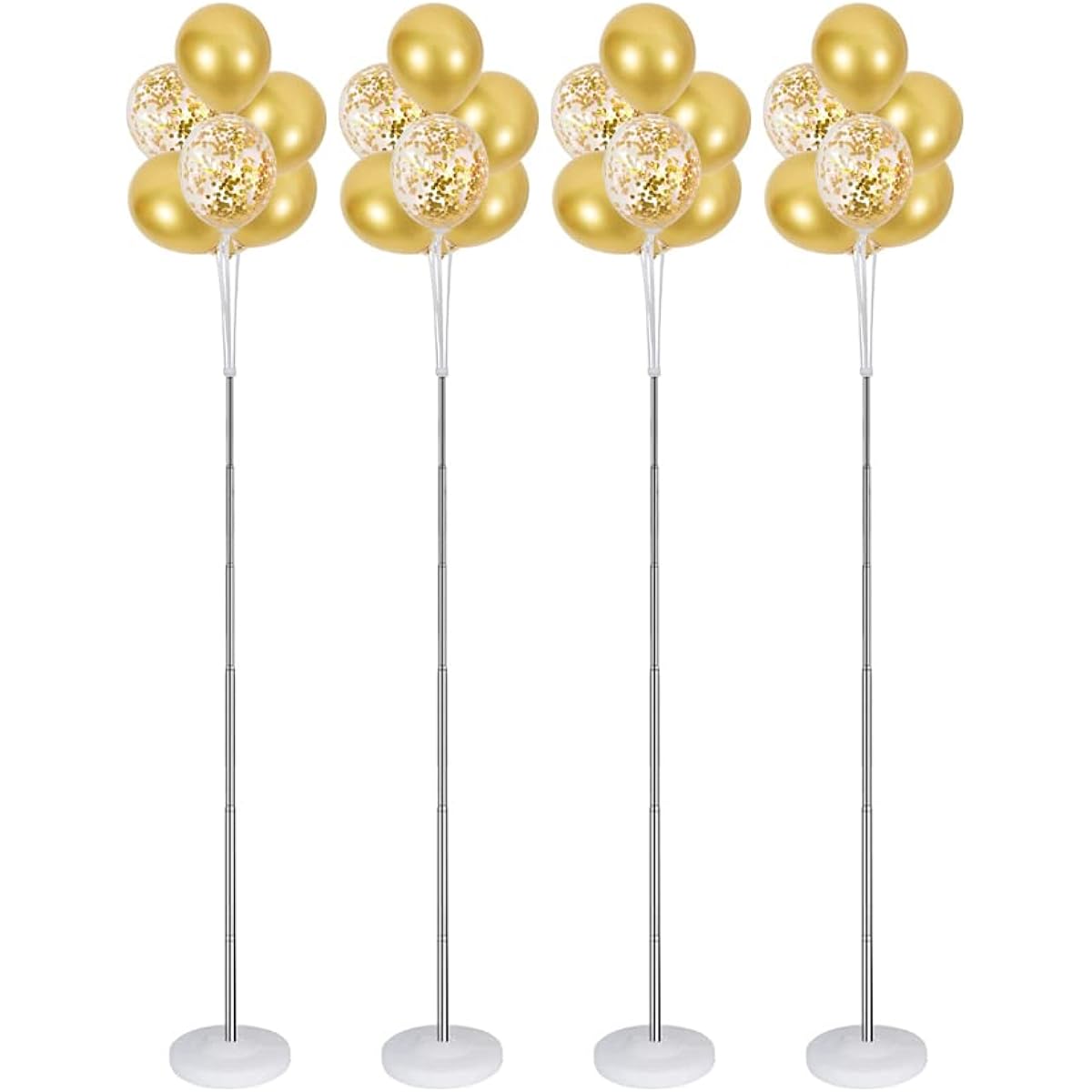 JCHB Balloon Large Arch Set, Set of 7, Balloon Stand Kit