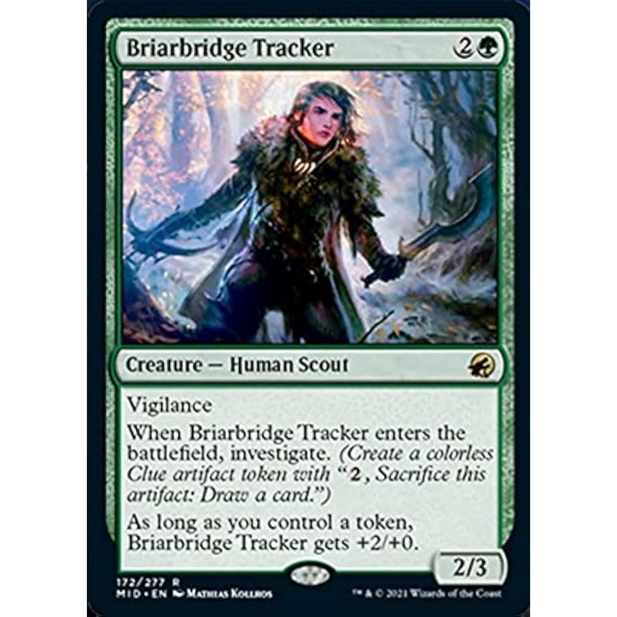 Magic: The Gathering Briarbridge Tracker (172) Innistrad: Midnight Hunt