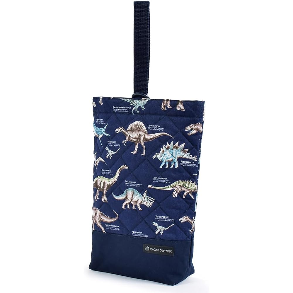 COLORFUL CANDY STYLE Entrance Preparation Entrance Preparation Entrance Set Entrance Set Bag Boy Entrance Entrance Set Quilting Dinosaur Museum N8146800