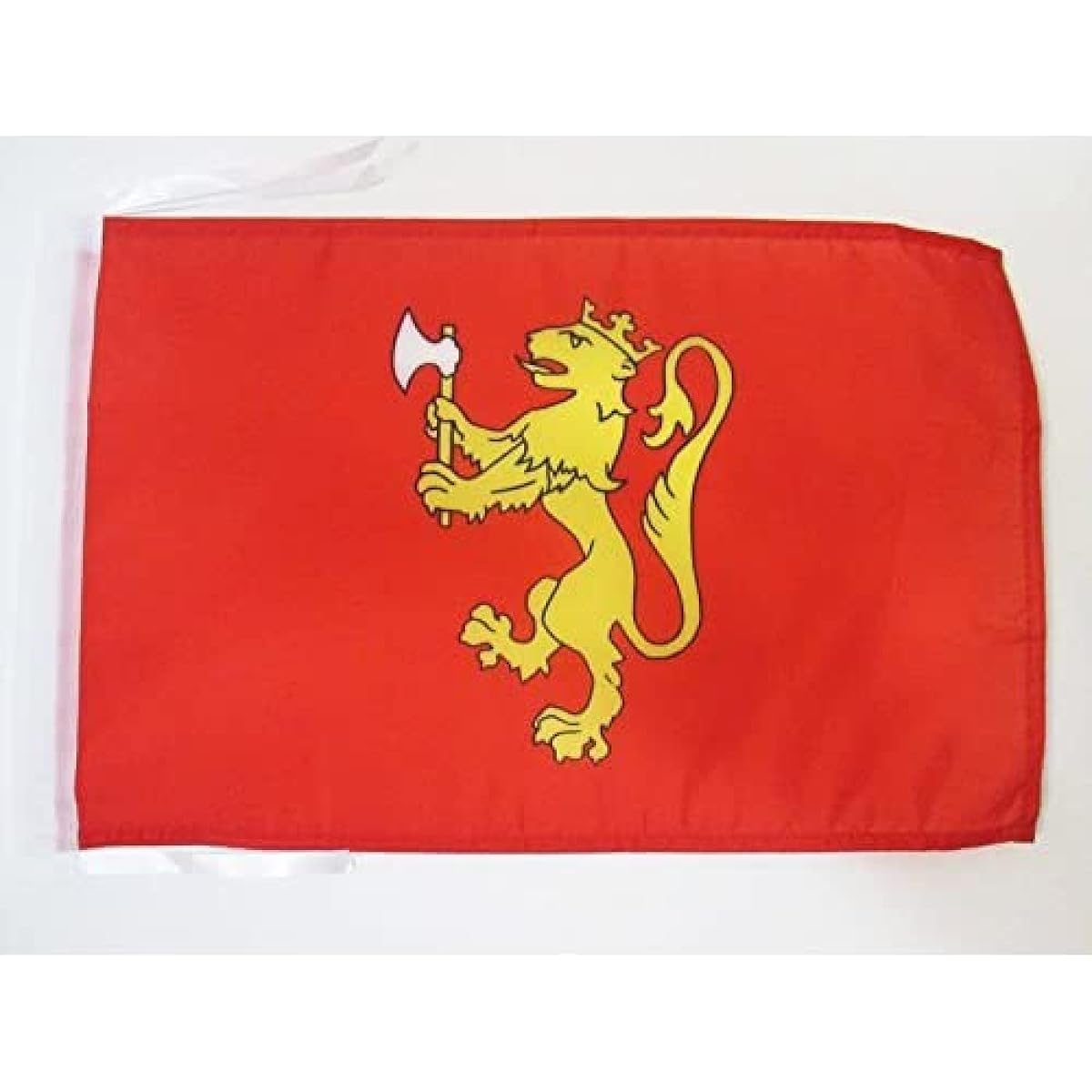 AZ FLAG Kingdom of Norway Flag 18" x 12" Cord - Kingdom of Norway Small Flag 30 x 45cm - Banner 18 x 12"
