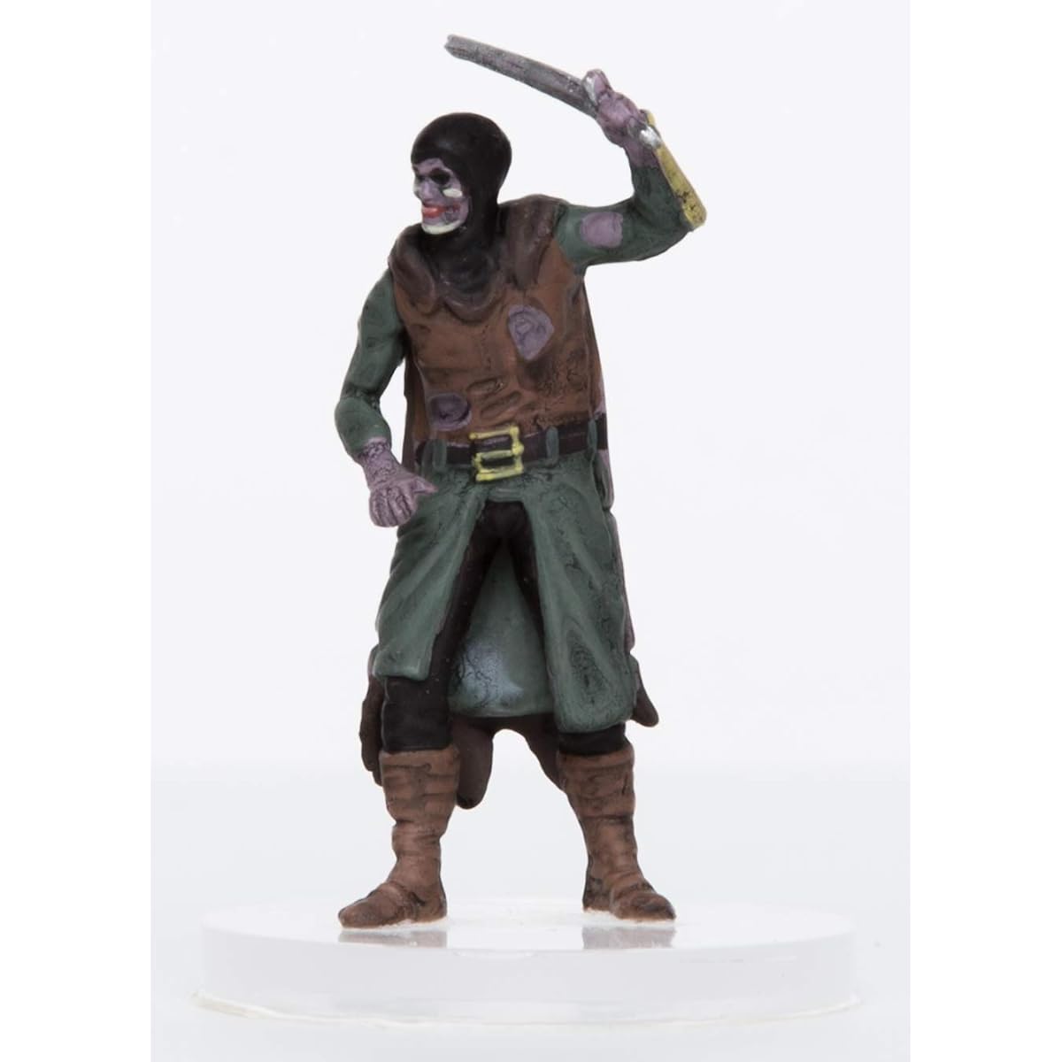 Characters of Adventure - Zombie Male Captain - Plastic Miniature for D&D or Pathfinder