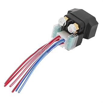 Motorcycle Starter Relay Motorcycle Starter Ignition Switch Relay Wit Plug For Yamaha 450 YFZ450 YFZ45 04-08 Grizzly YFM450 07-14 XV1700 Roadster Midnight