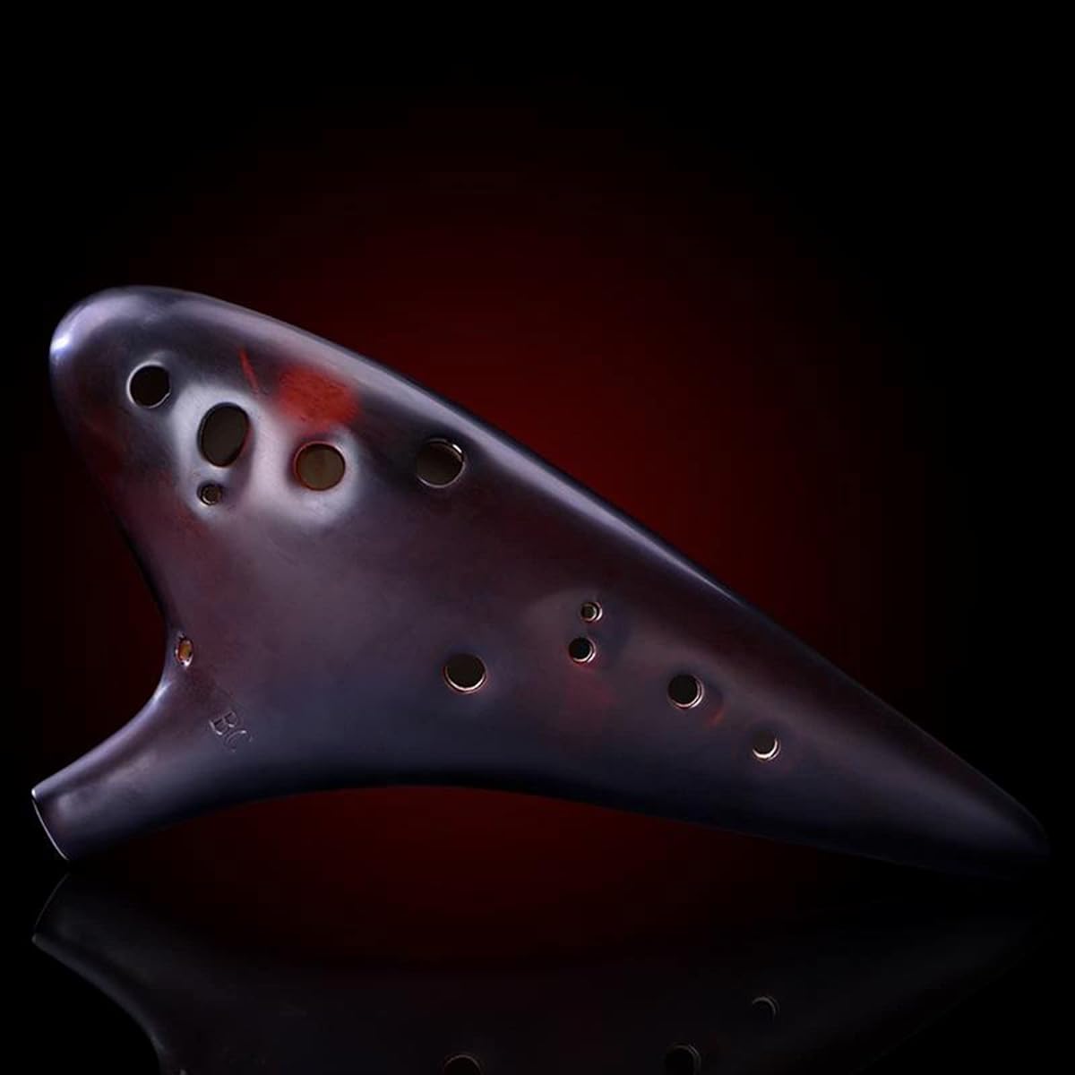 Beginner Smoked 12 Hole Bass C Tune Ocarina Playing Type 12 Hole BC Ocarina Musical Instrument Ocarina Musical Instrument