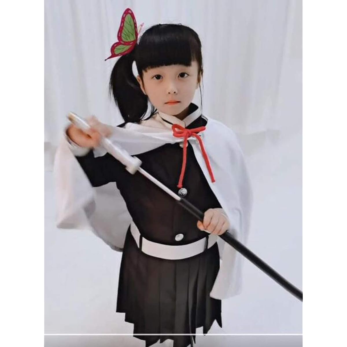 Kanao (Kimetsu no Yaiba) ◆ Daimako Miku Nishi ◆ "Immediate delivery" Cosplay costume for kids, cosplay clothes, anime costume, cosplay, event, party, disguise, Halloween, fancy dress, school festival, kids cosplay, birthday present, uniform-style costume