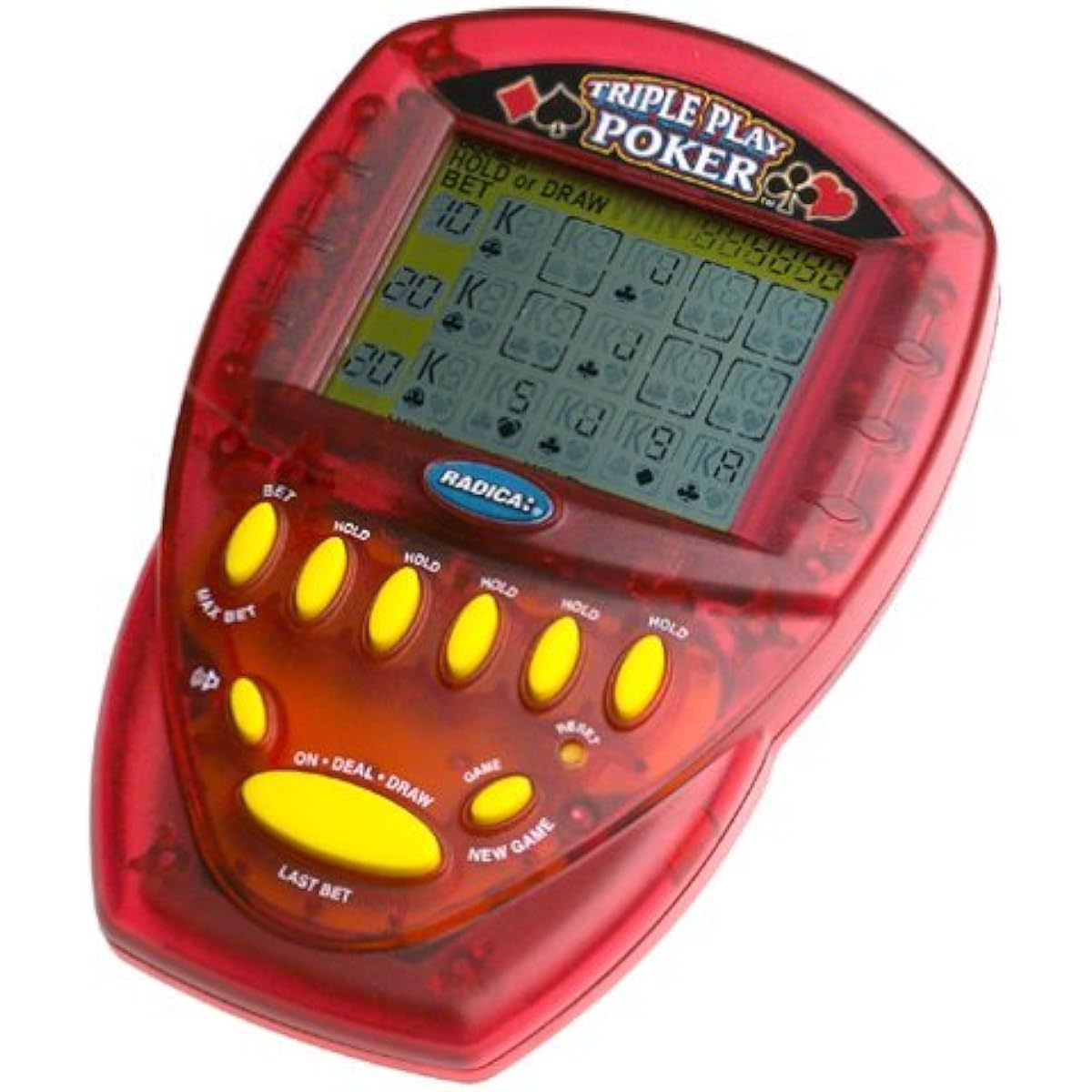 triple play poker handheld game