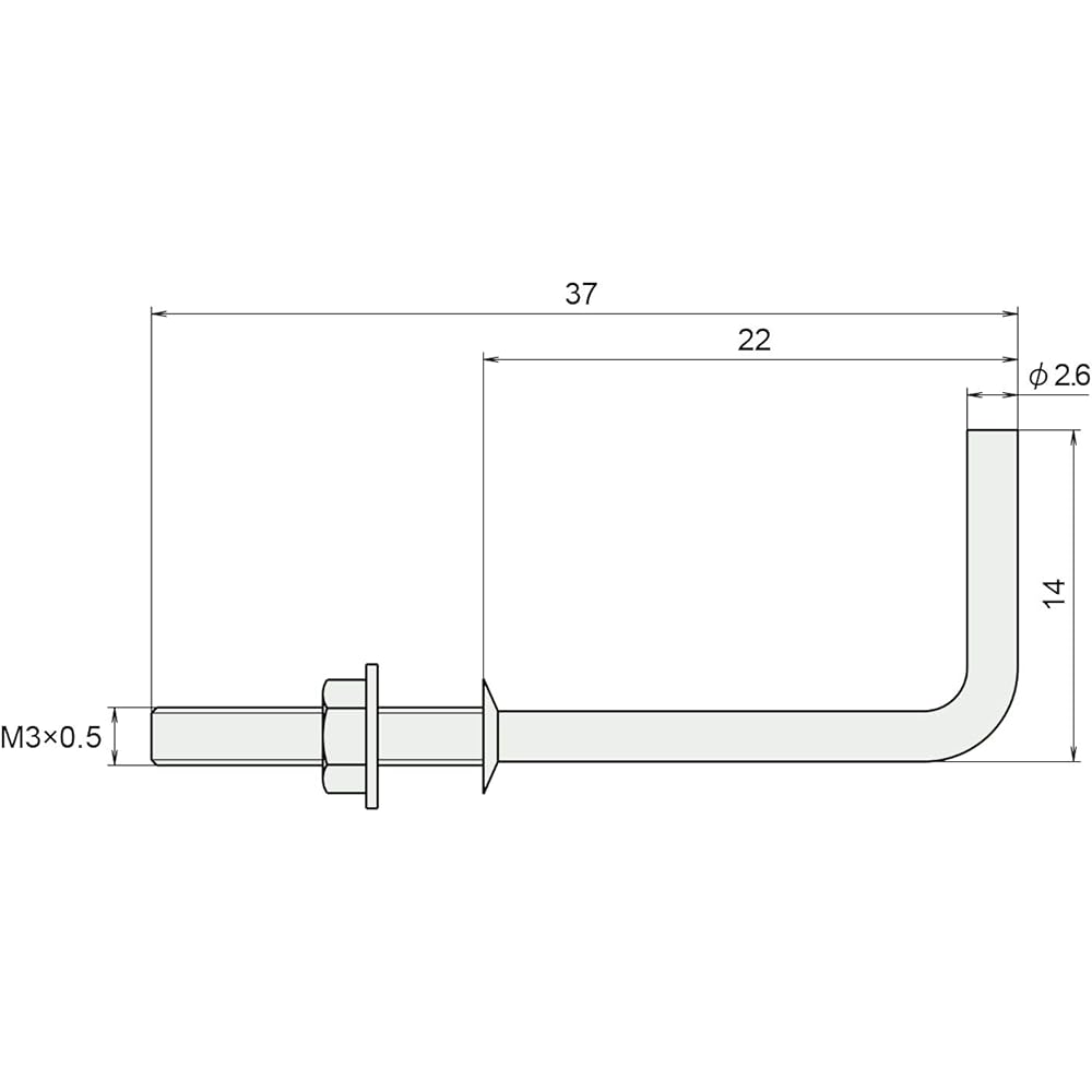 Joe Prince Takeshita Western fold with stainless steel nut 1 bag (10 pieces) PT-46-SUS-4 PT-46-SUS-4