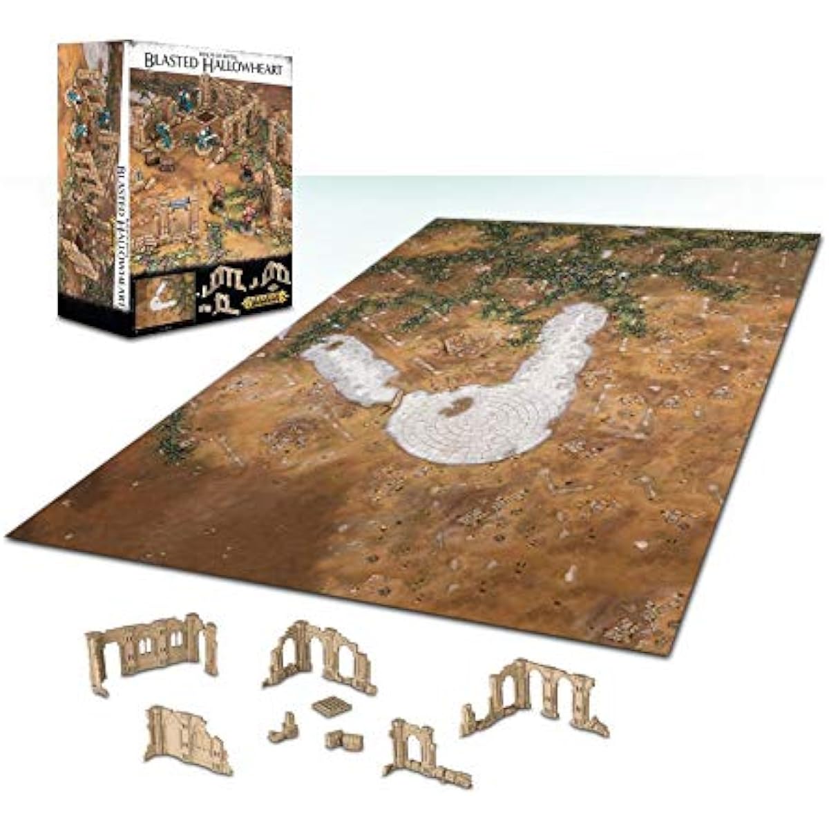 Realm of Battle Blasted Hallowheart Scenery Age of Sigmar