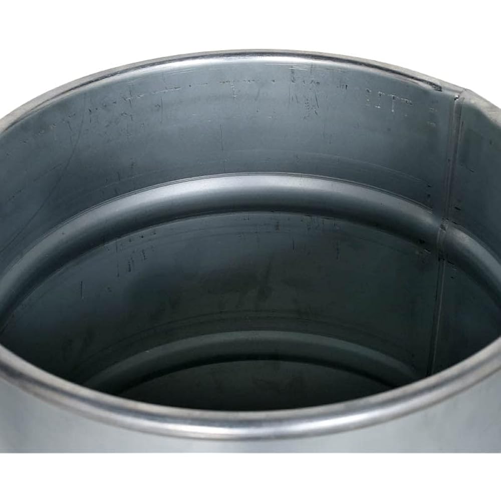 Dalton Galvanized Tank L 13 Pot Approximate BOTANY Pot Cover Pot Planter Height 540mm Diameter 486mm Capacity 100L NBZ-0460L
