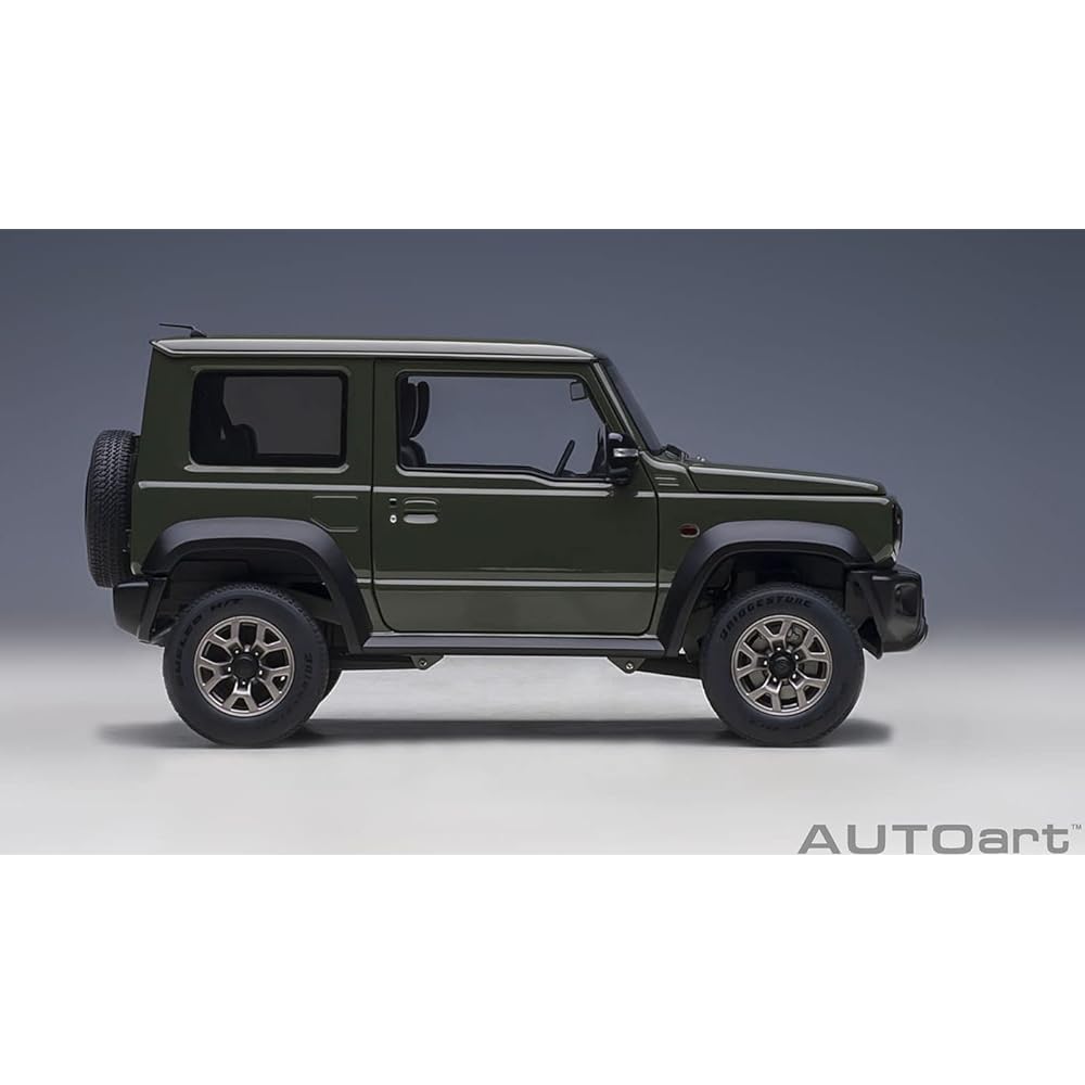 AUTOart 1/18 Suzuki Jimny Sierra (JB74) Moss Green Finished Product 78509