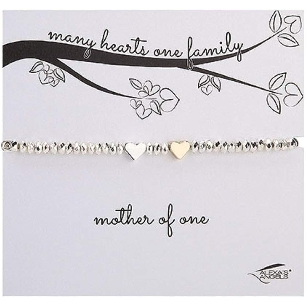 Roman 223589 Alexa's Angels Mother of One Bracelet, 7" long