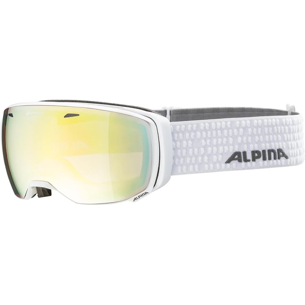 ALPINA Ski Snowboard Goggles Unisex Compact Type Polarized Mirror Lens Glasses Can Be Used ESTETICA QHM