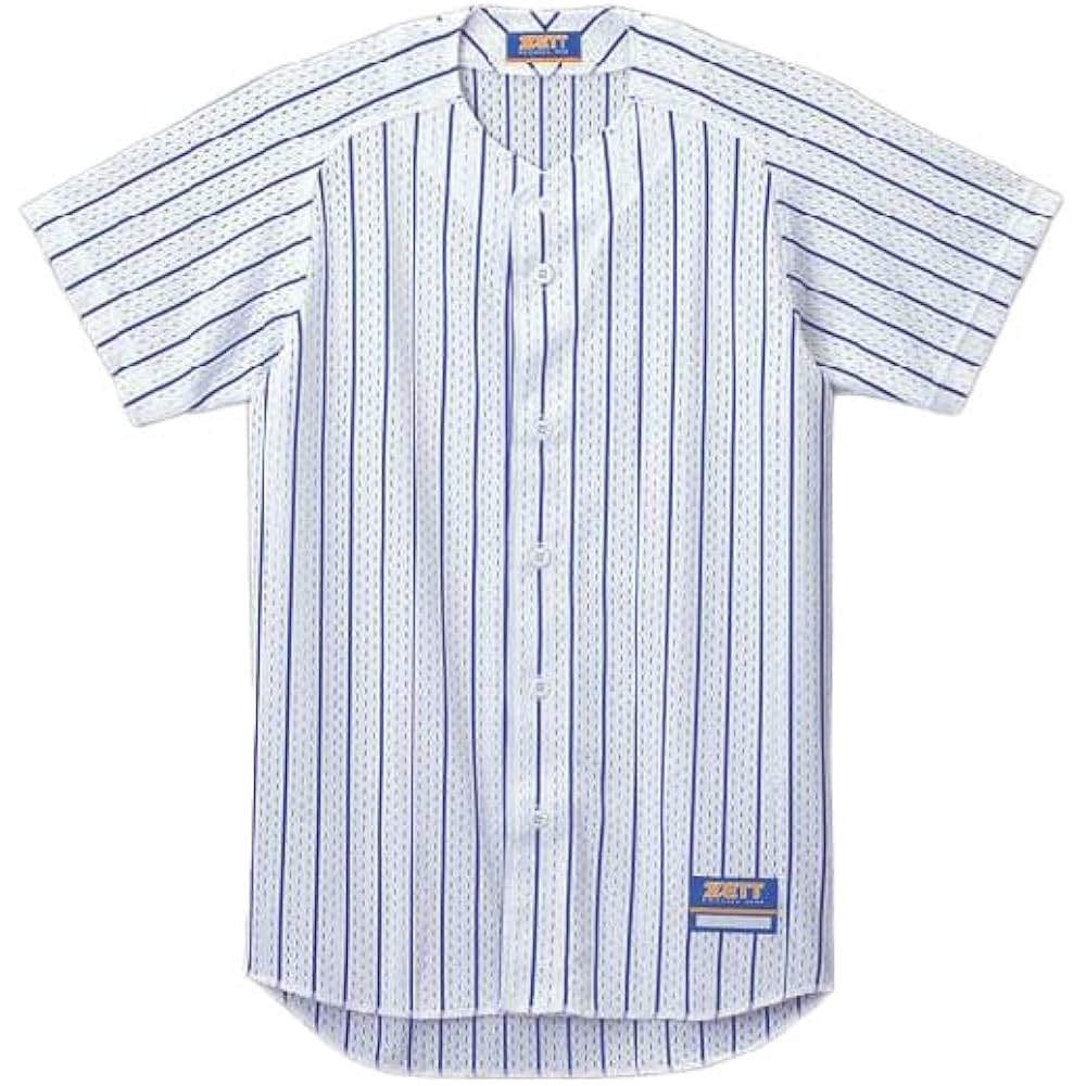 ZETT Baseball Uniform Shirt (Stripe/Mesh) BU521