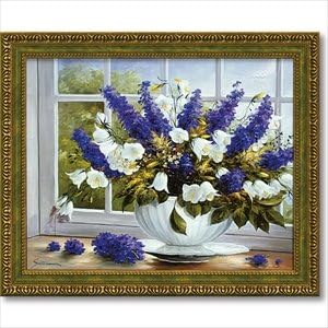 U-Power Art Frame/Plants/Flowers Multicolor W58×H48cm