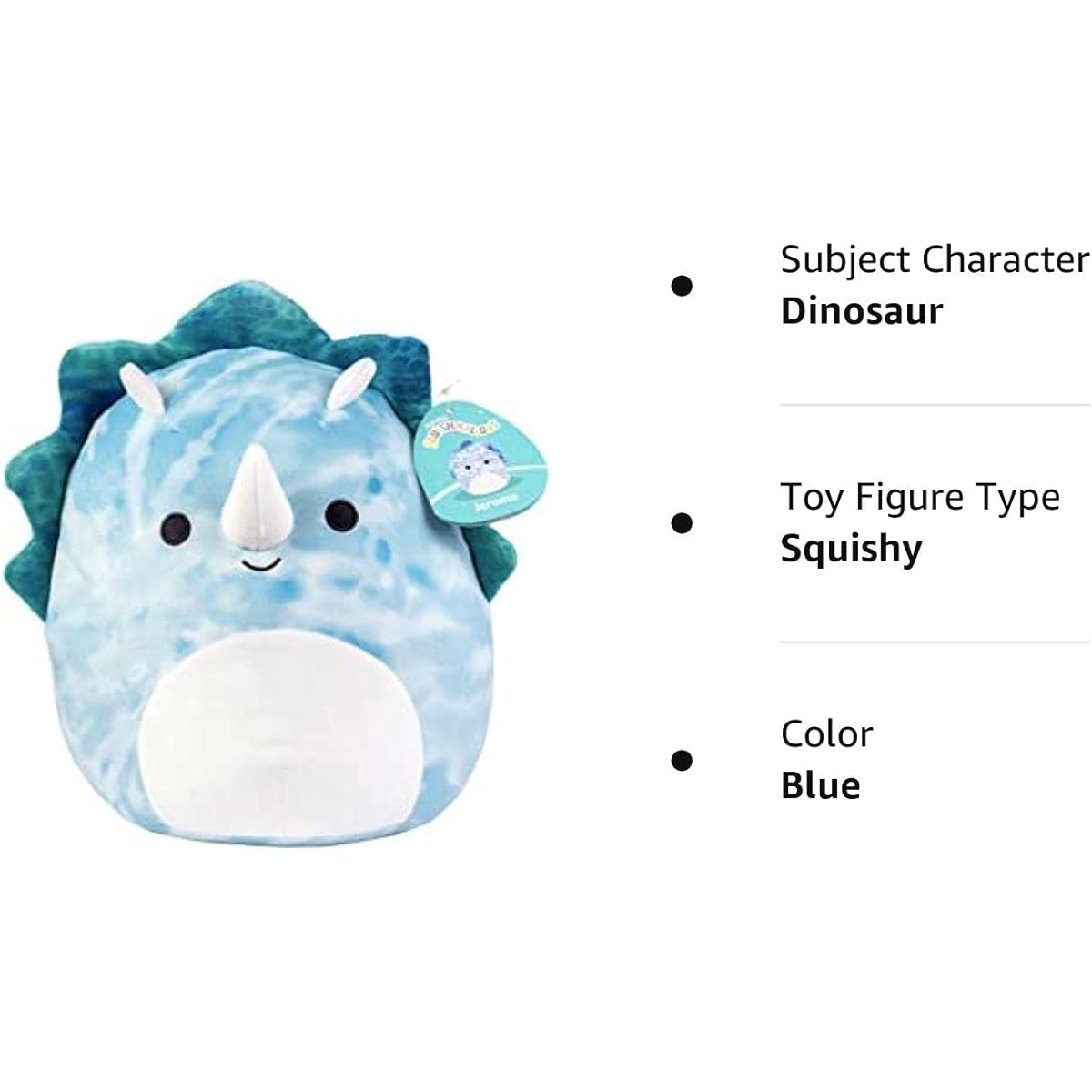 Squishmallows Jerome Dinosaur 16" Soft Squishy Pillow