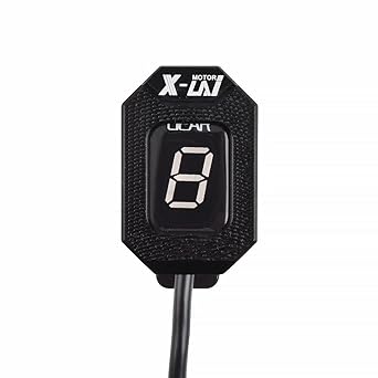 Speed Display Meter Motorcycle 1-6 Level Gear Indicator Digital Gear Meter Kajishi Kawara All Digital Trip/Audio All Years