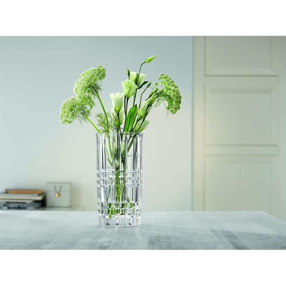 Nachtmann Vase Clear 23cm Square Base 97781