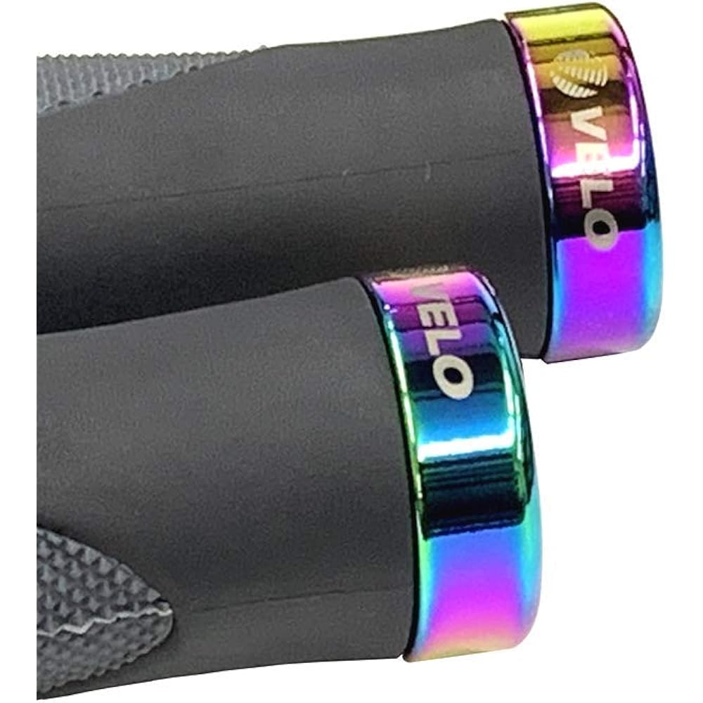 VELO(ベロ) VLG-1189D3-G2 ErgoGrip BLACK&GRAY OIL SLICK LOCKRING GP-VL-M004