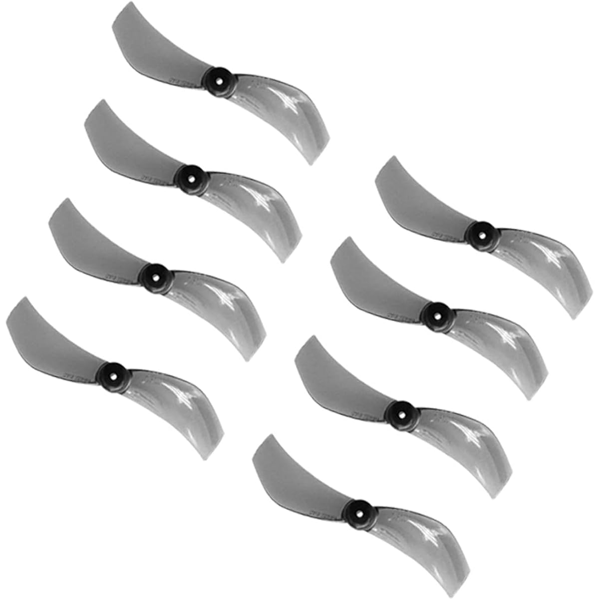 Gemfan 32pcs 1610-2 40mm Bi-Blade 1.0mm Shaft FPV Whoop Nano Prop Propellers for Smart16 Moblite7 Uz80 Whoop RC Drone Quadcopter