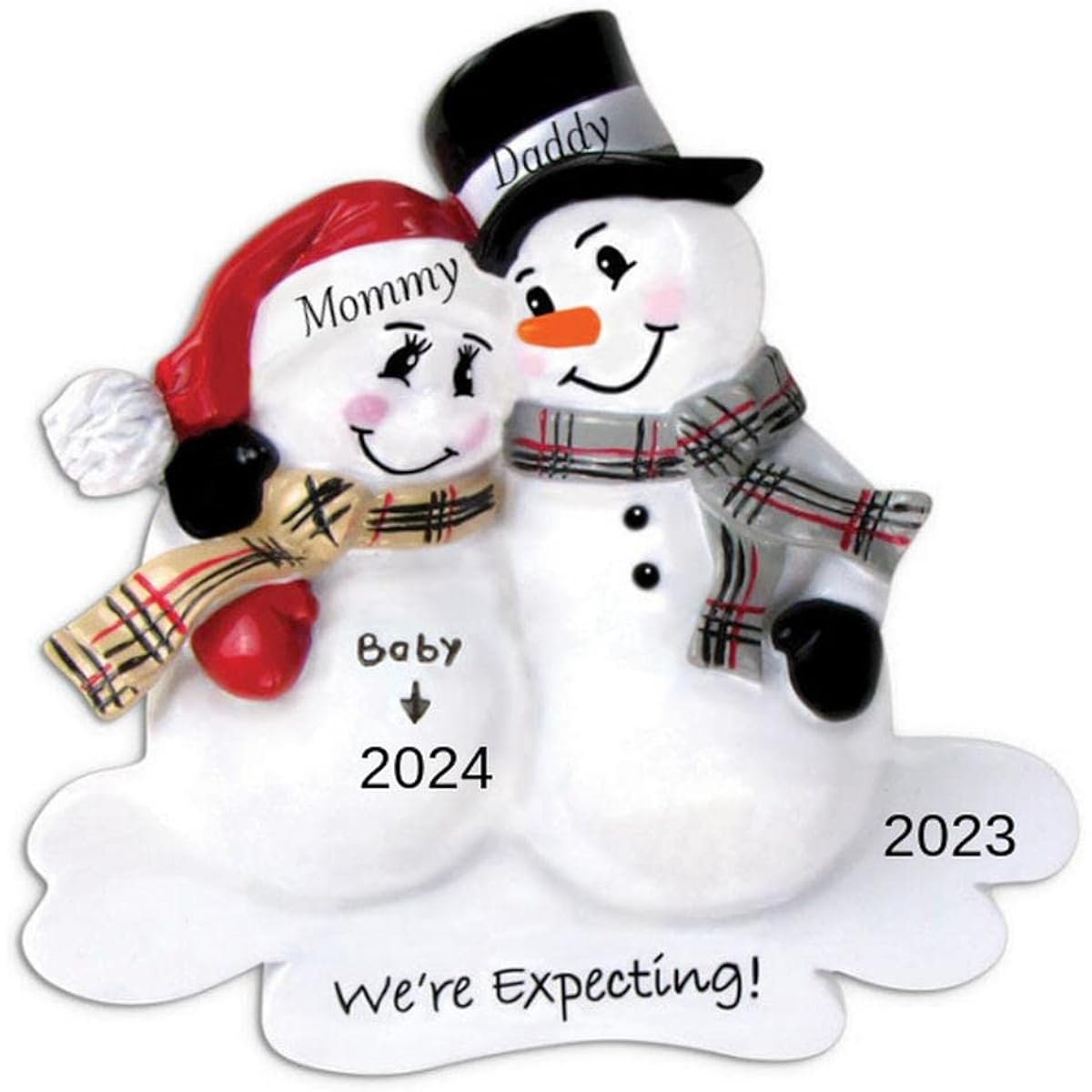We are Expecting Ornament Pregnancy Ornament Parents to Be 2021 Customizable