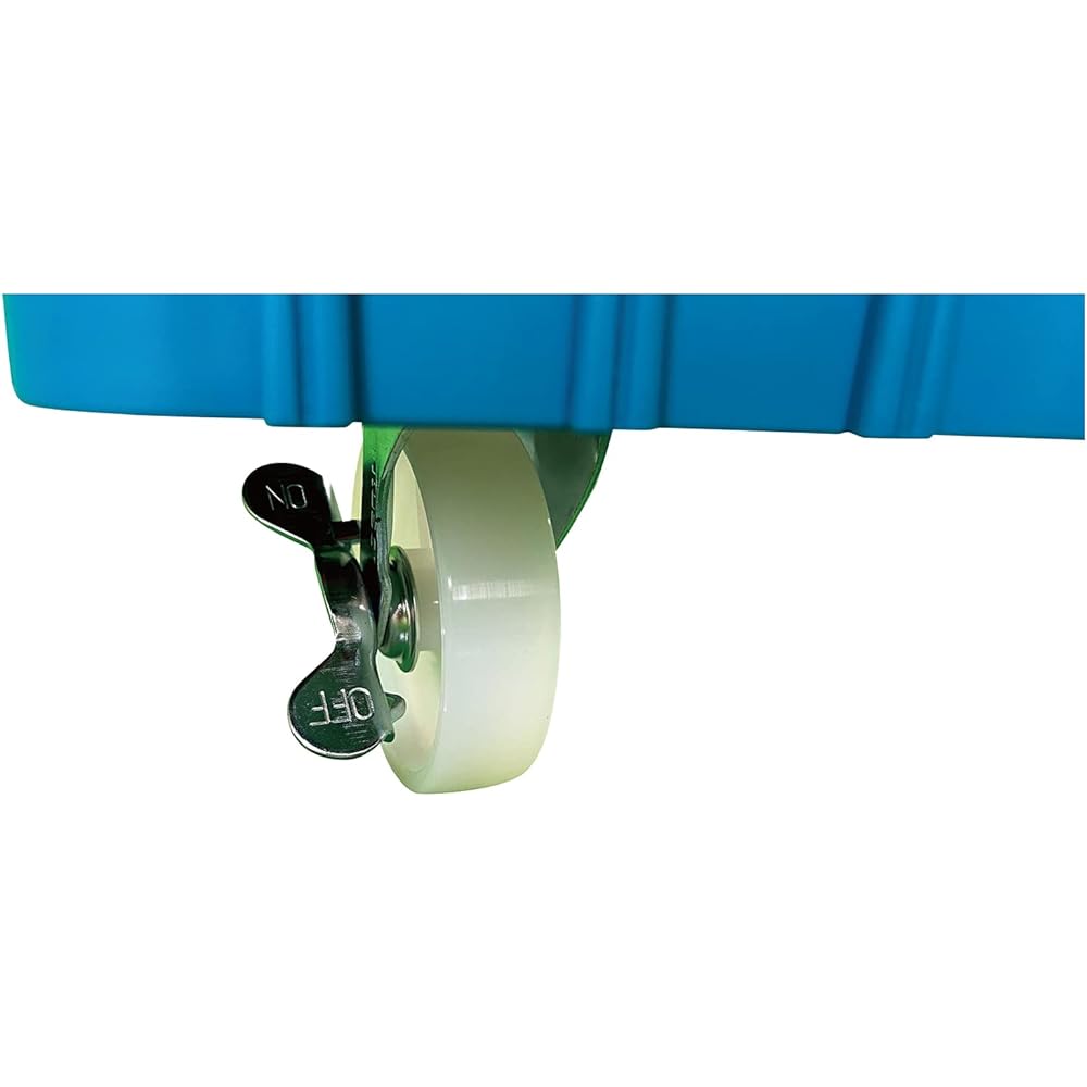 Neostar all-resin container trolley Nectis 6-wheel elastomer stopper (2 wheels) included NS-N675ES