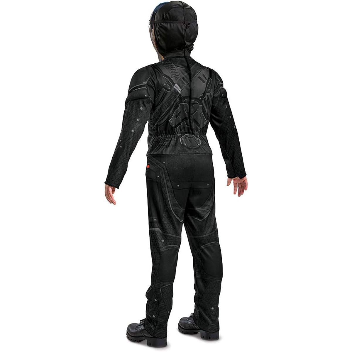 Disguise Snake Eyes Costume for Kids - Official GI Joe Costume with Muscles and Mask - Kids Small (4-6) Black